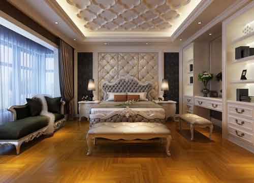 拼花實木地板系列——柚木（本色