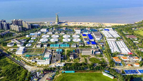 白沙門污水處理廠擴容項目正式投產運行